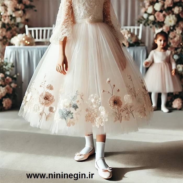 ست کردن کفش و لباس بچه گانه